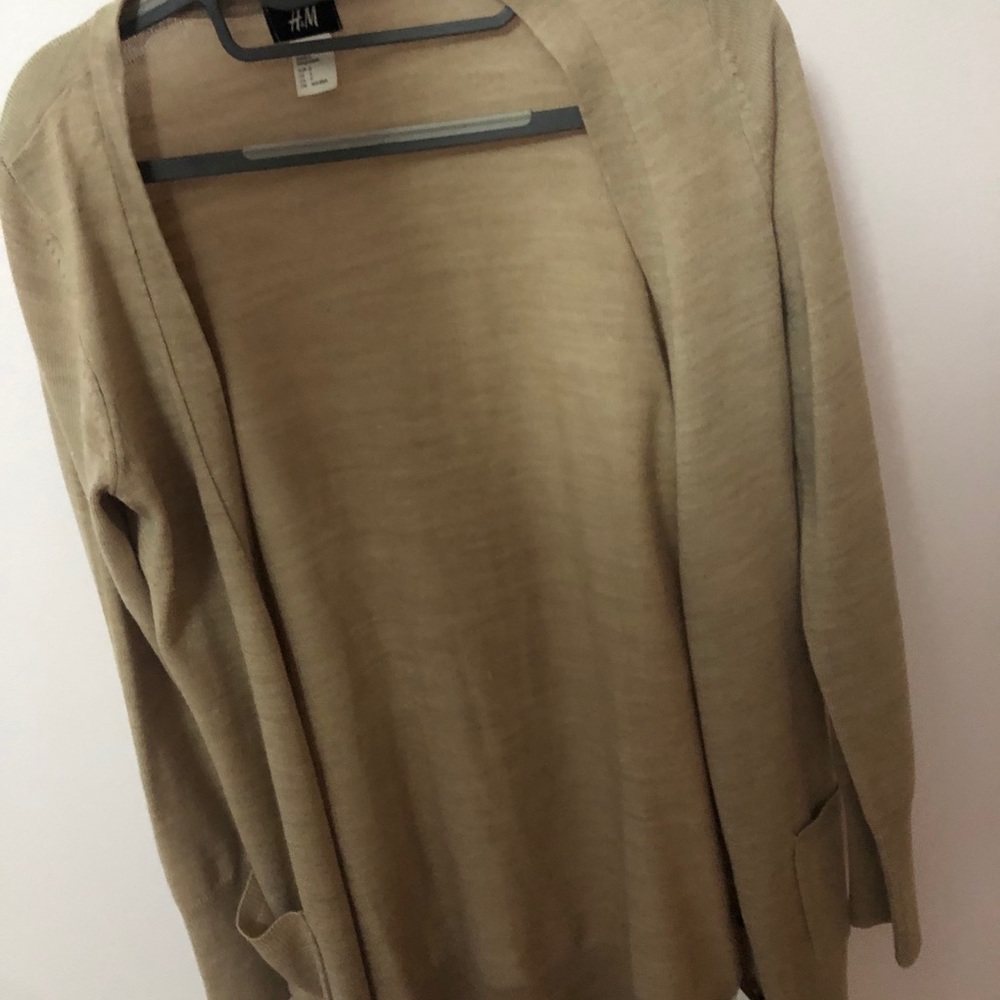 Cream cardigan from H&M
